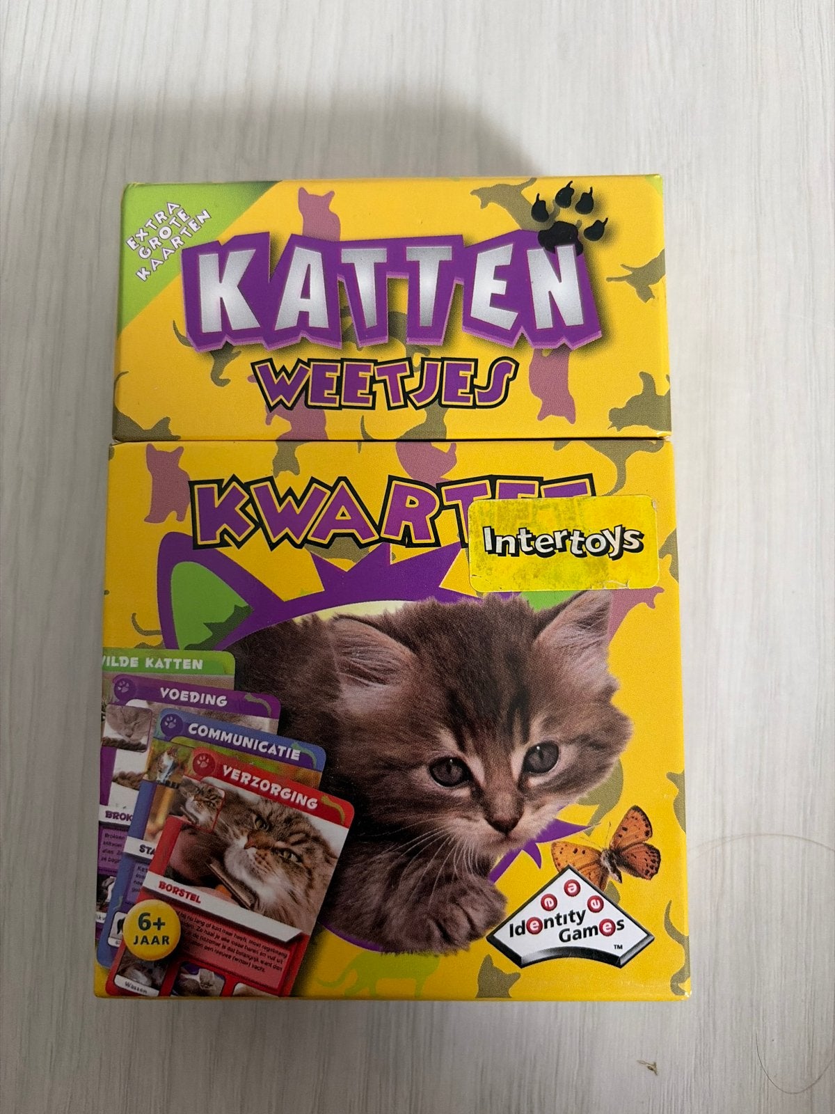 Katten Kwartet Weetjes, Drie of vier spelers, Ophalen, Gebruikt