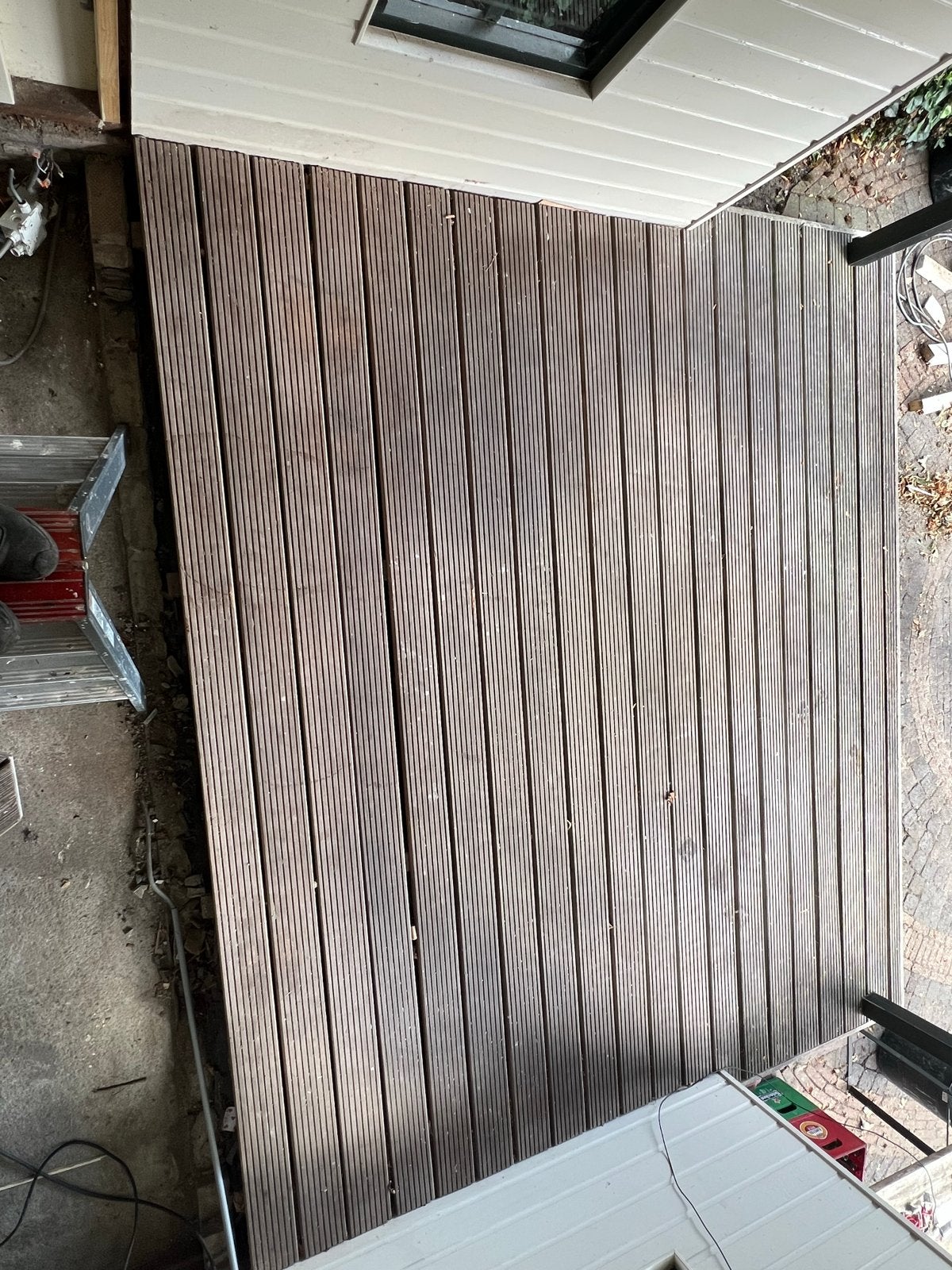Bankirai vlonderplanken 140x25x3320mm, 20 stuks, goede staat, Ophalen, Gebruikt, Hout