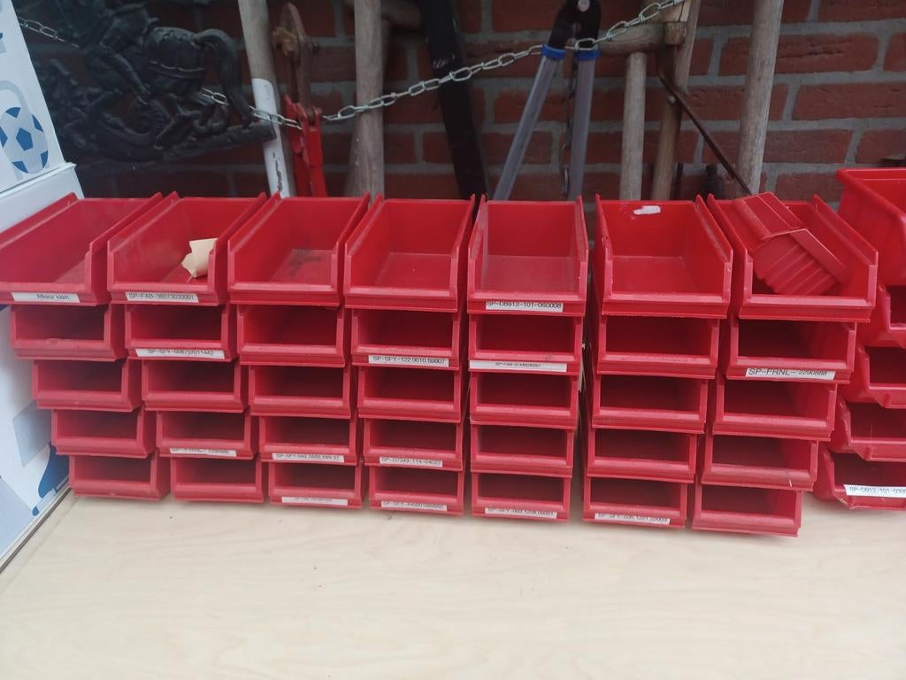 Grijpbakken gebruikt 2 modellen, Ophalen, Gebruikt, Minder dan 50 cm, Minder dan 40 cm
