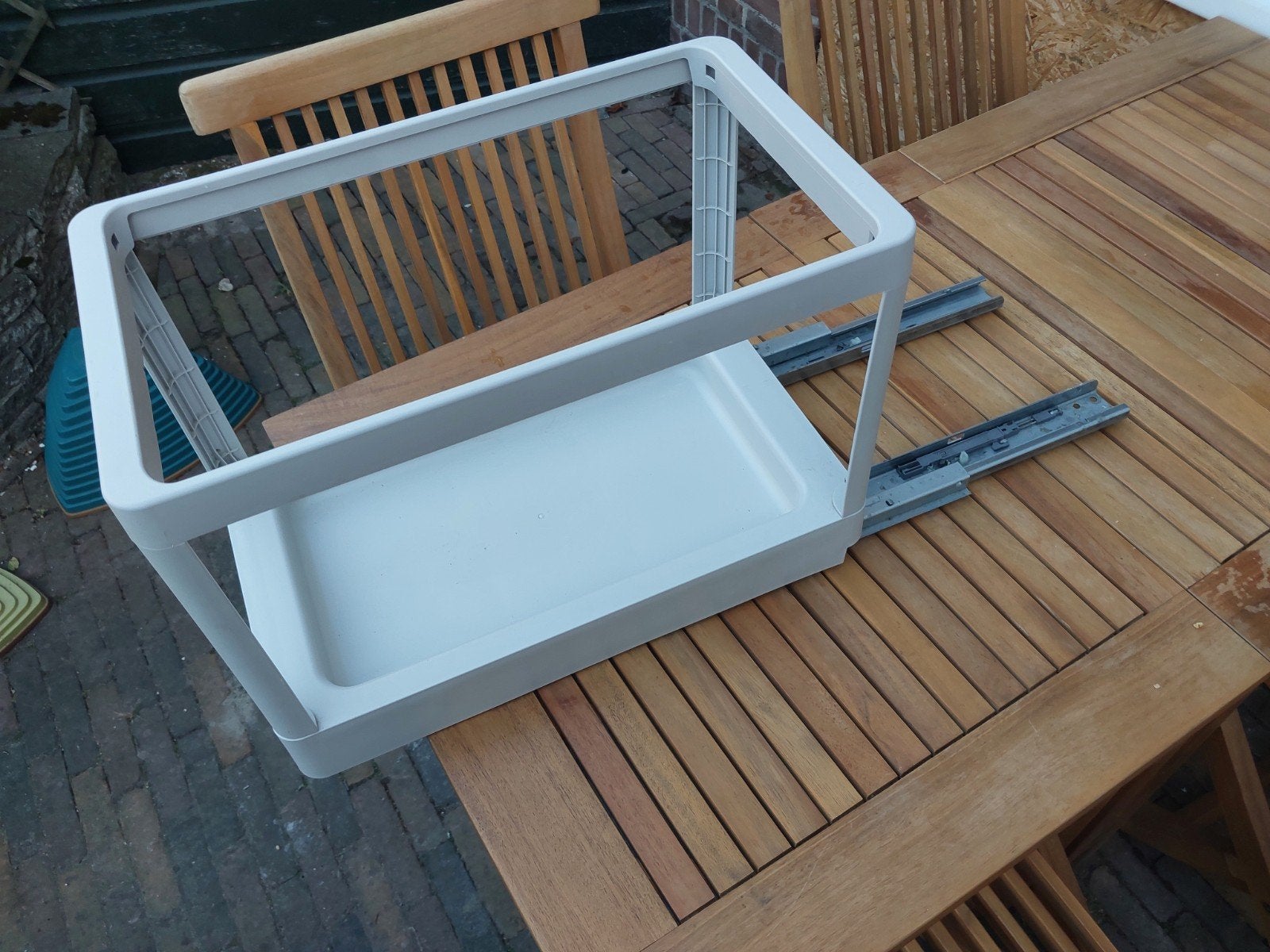 Uittrekbare inbouw prullenbak keuken - Hallbar, Huis en Inrichting, Woonaccessoires | Prullenbakken, Ophalen, Kunststof, Nieuw
