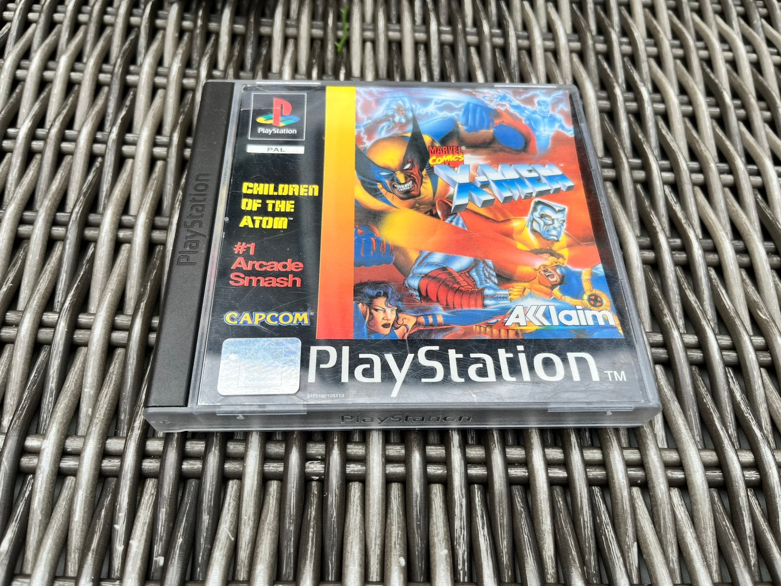 X-Men Children of the Atom PS1 (Zonder boekje), Spelcomputers en Games, Gebruikt, Vechten, Ophalen of Verzenden, Y