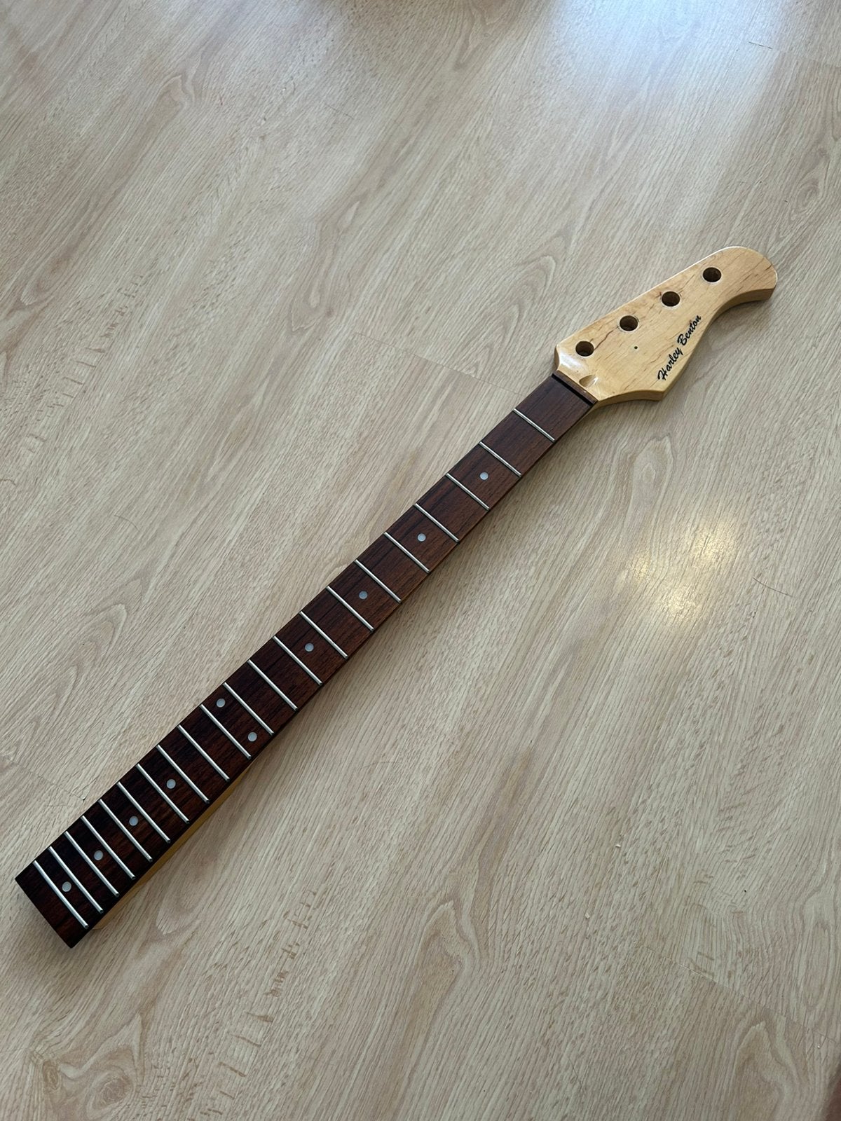 Neck basgitaar Harley Benton shortscale 29 inch, Ophalen, Zo goed als nieuw, Elektrische gitaar