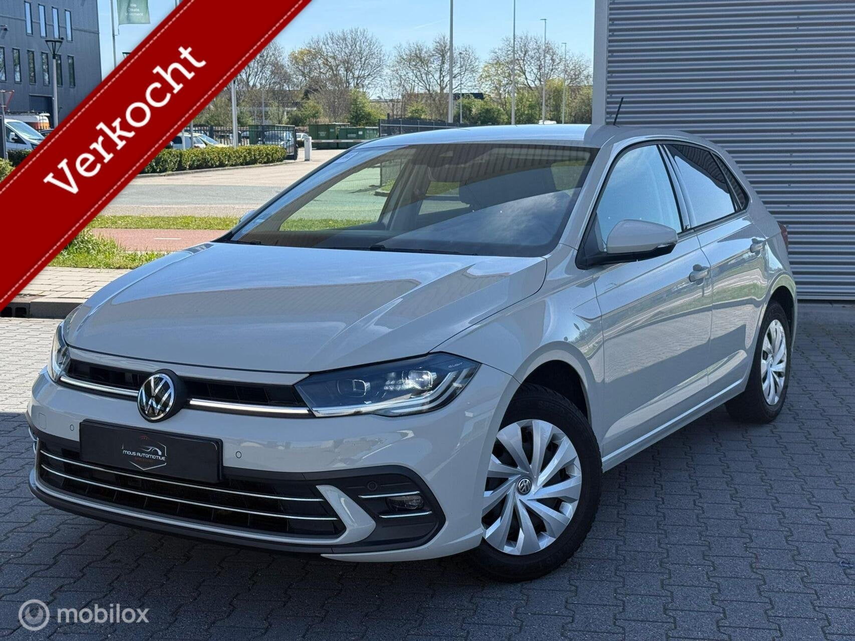 Volkswagen Polo 1.0 TSI Life Business, Auto's, Voorwielaandrijving, 95 pk, Wit, Bedrijf