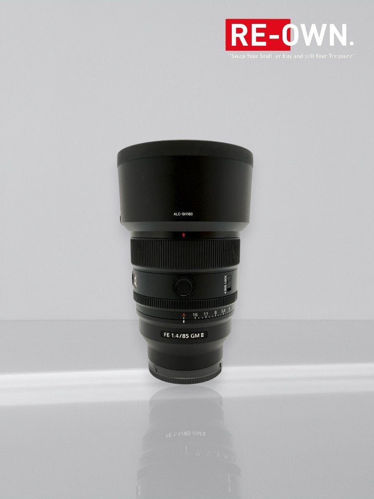 Sony FE 85mm F/1.4 GM II (nieuwstaat + doos + garantie), Sony E-mount, Autofocus, 85 mm, Sony