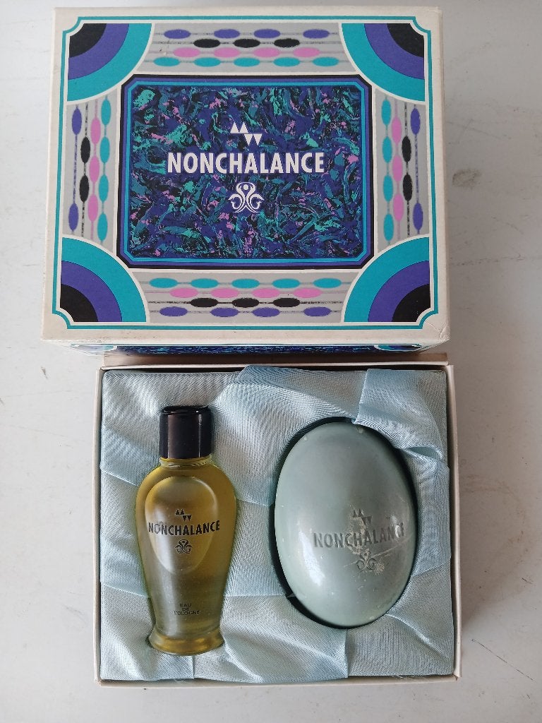 4 VINTAGE geschenkverpakkingen  Mäurer + Wirtz : Nonchalance, Verzenden, Nieuw, Parfumfles, Gevuld