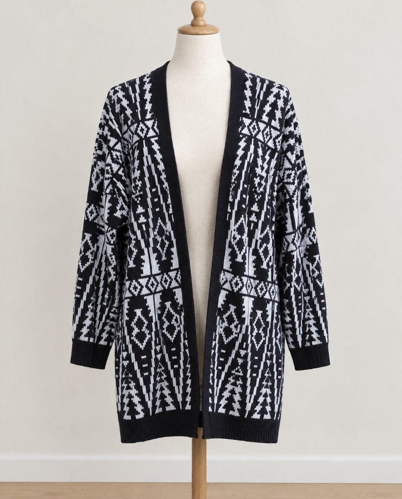 Nieuw gebreid azteken vest universele maat, Kleding | Dames, Verzenden, Nieuw, Maat 38/40 (M)