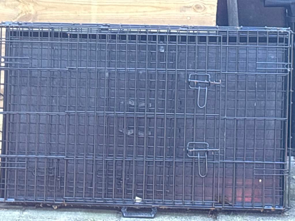 Honden bench, Dieren en Toebehoren, Ophalen, Gebruikt