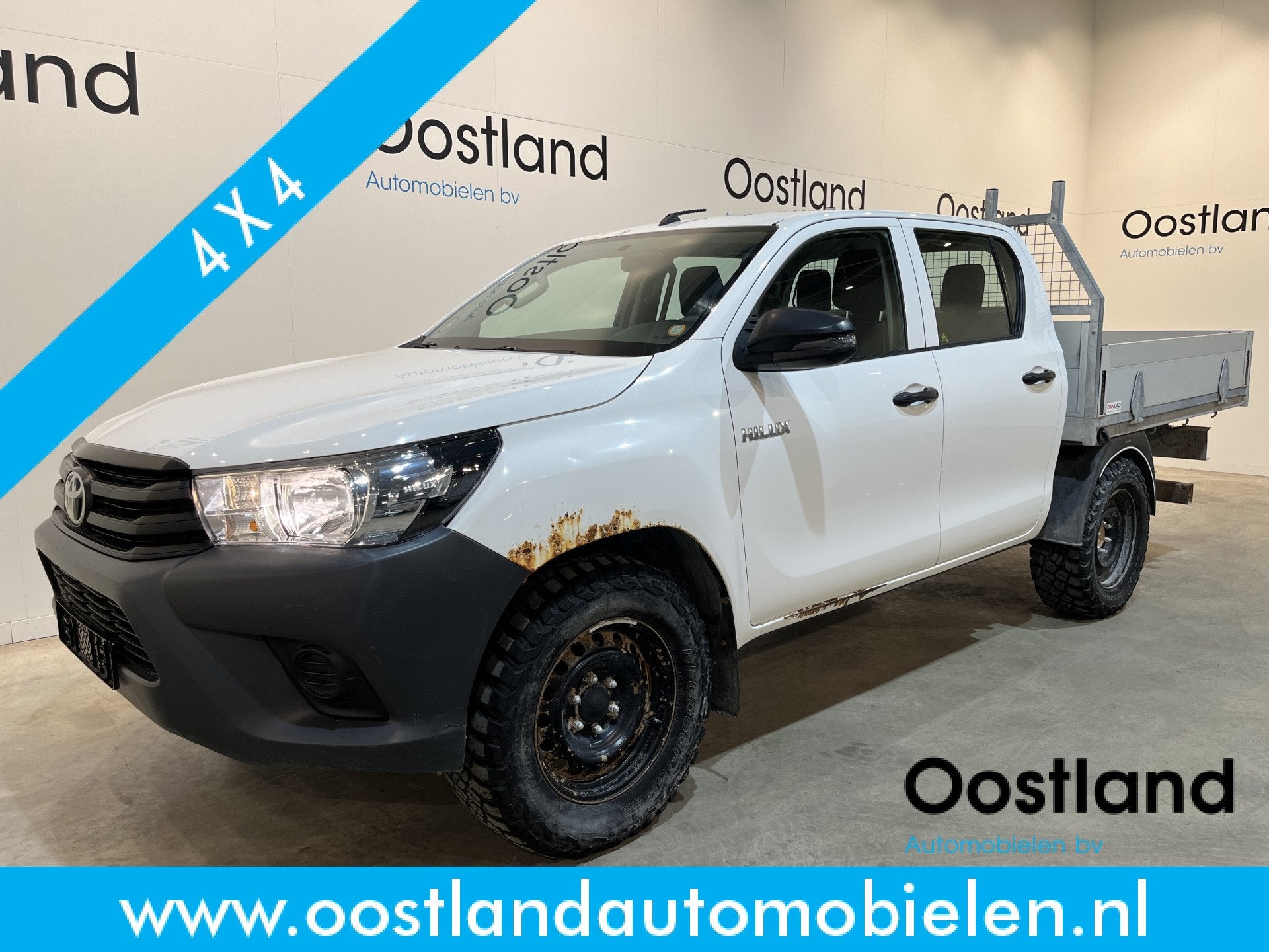 Toyota Hilux 2.4 D-4D Double Cab 150 PK 4X4 / Airco / Trekha, Auto's, Stof, Gebruikt, 4 cilinders, 150 pk