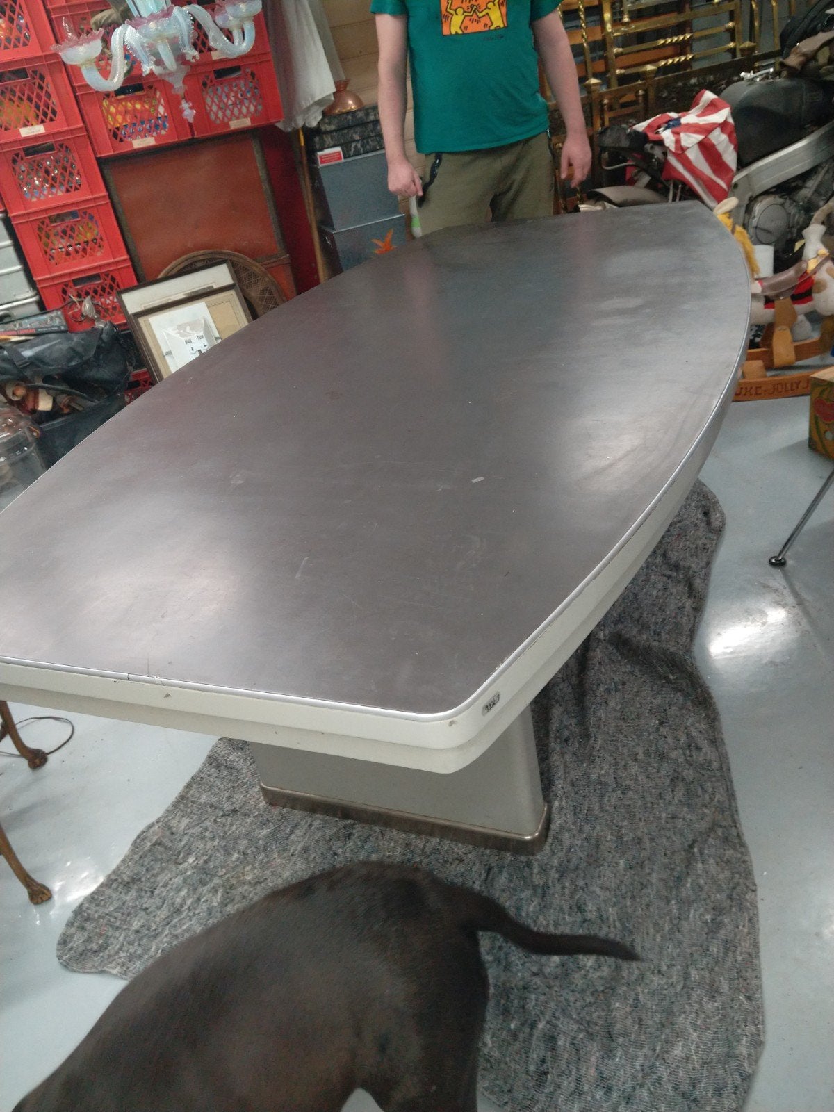 Prachtige vintage Lips Gispen tafel, Ophalen
