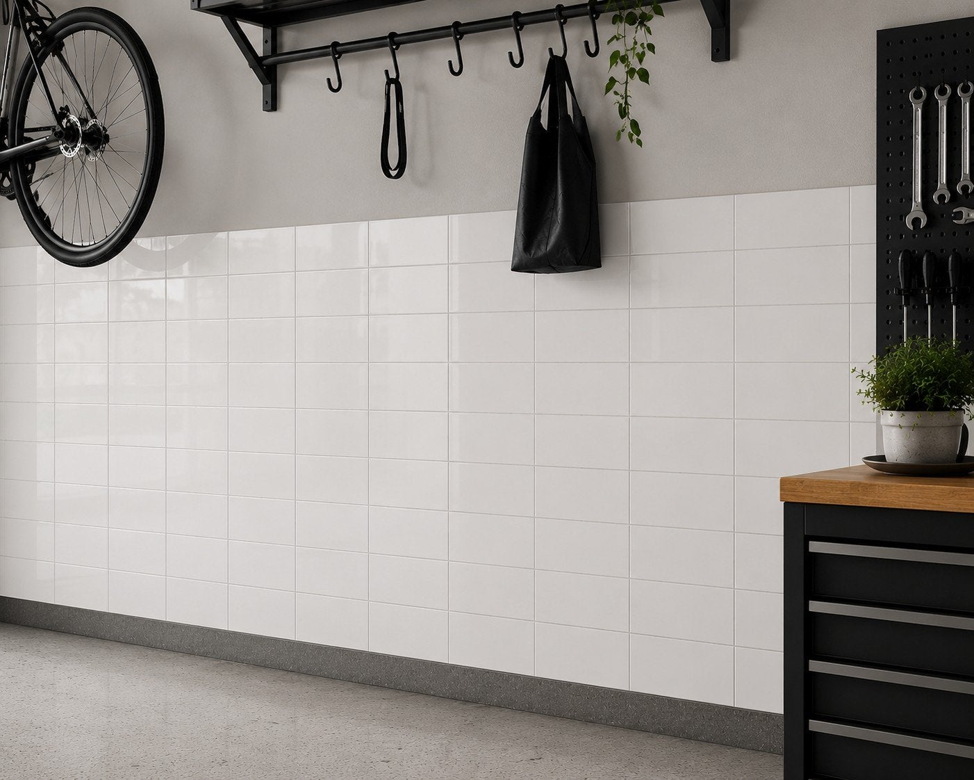 MOSA WITTE WANDTEGELS 15X20 5€/m², Doe-het-zelf en Verbouw, Tegels, Nieuw, Minder dan 20 cm, Wandtegels, Keramiek