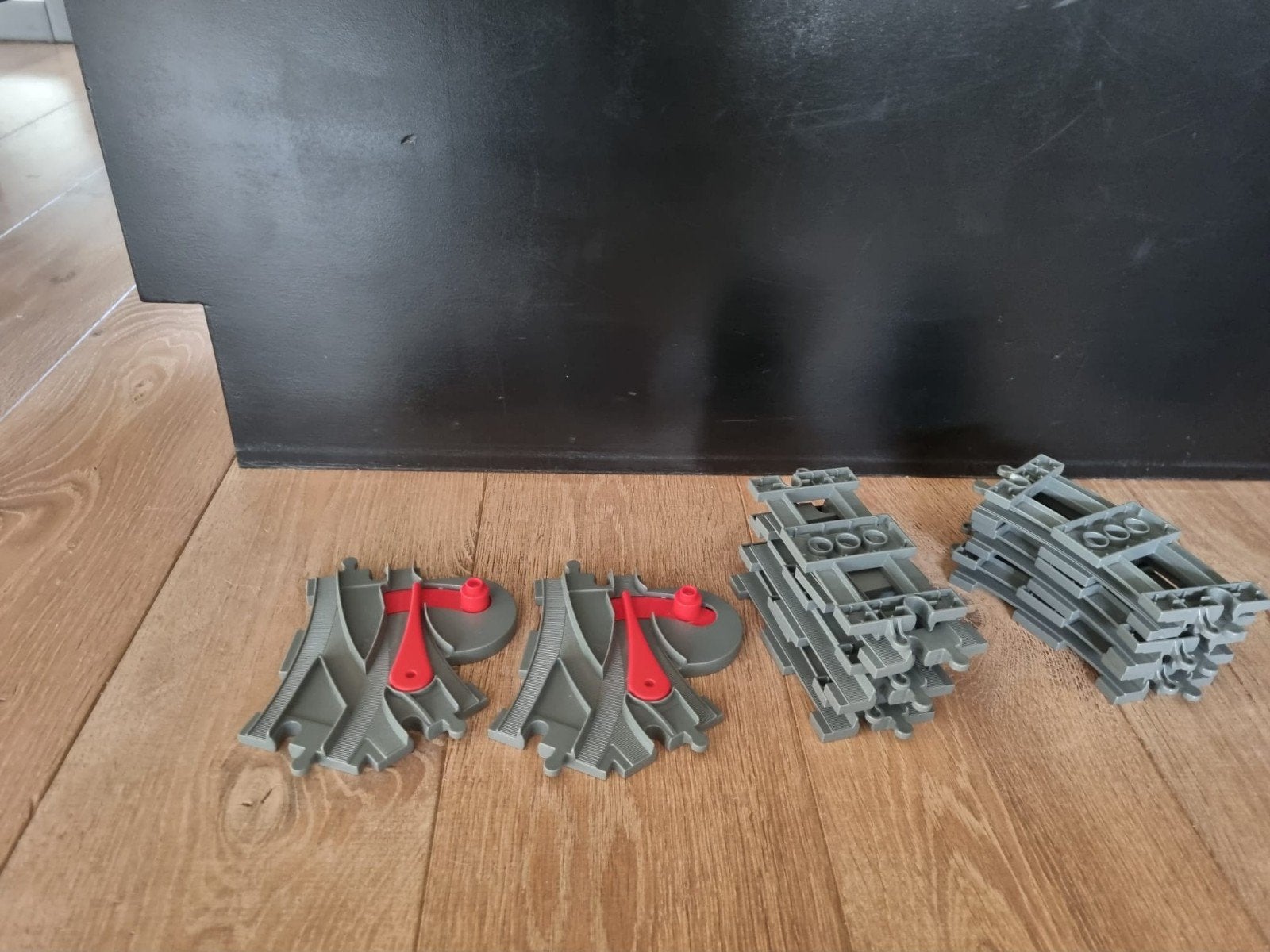 Lego Duplo treinrails en wissels, Kinderen en Baby's, Overige thema's, Ophalen of Verzenden, Zo goed als nieuw, Duplo