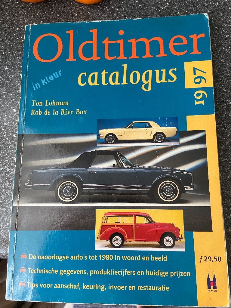 Boek oldtimer 1997, Ophalen of Verzenden, Overige merken, Onbekend, Gelezen