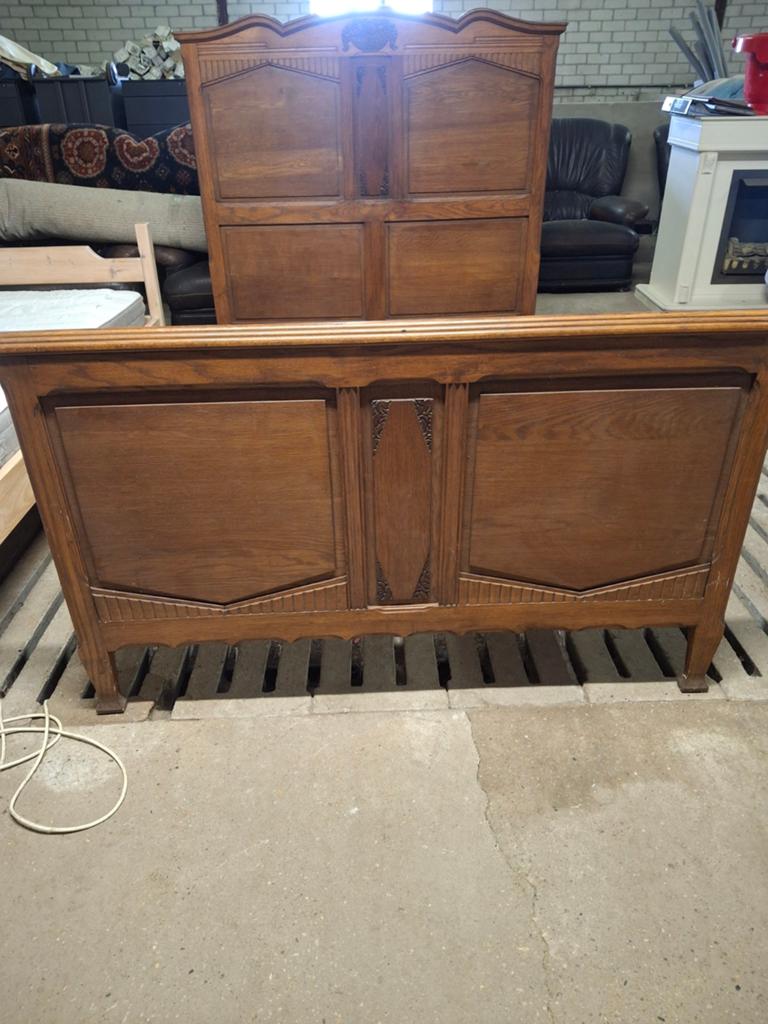 Antiek bed twijfelaar, Antiek en Kunst, Ophalen