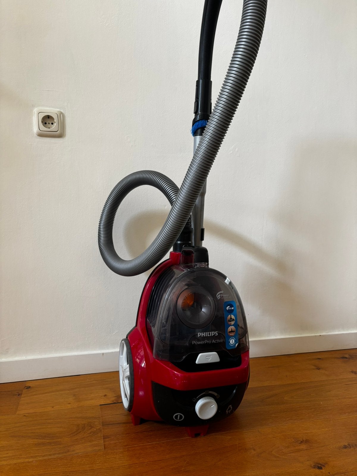Philips PowerPro zakloze stofzuiger, Ophalen, Gebruikt