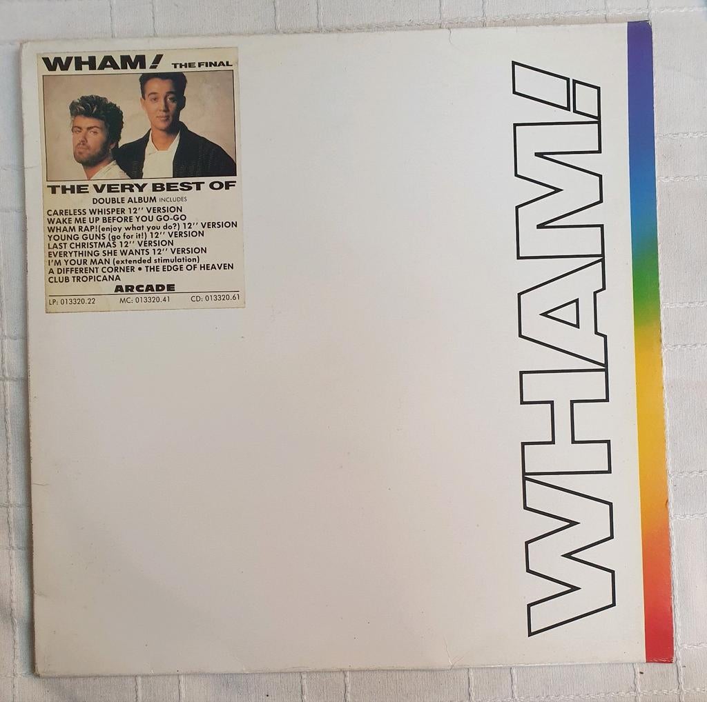 2LP Wham! - The final - EPC 88681 - 1986, Cd's en Dvd's, Vinyl | Pop, Inclusief binnenhoes, Verzenden, Zo goed als nieuw, 12 inch