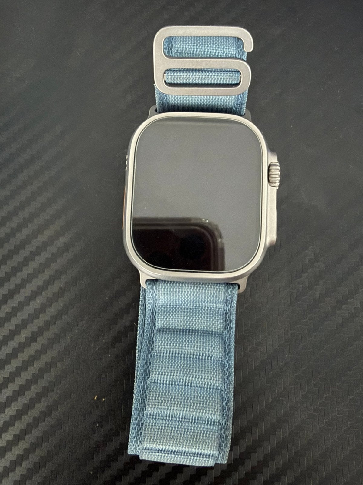 Apple watch ultra 3 49mm LTE+GPS Blue alpine 1maand gebruikt, IOS, Ophalen of Verzenden, Zo goed als nieuw, GPS