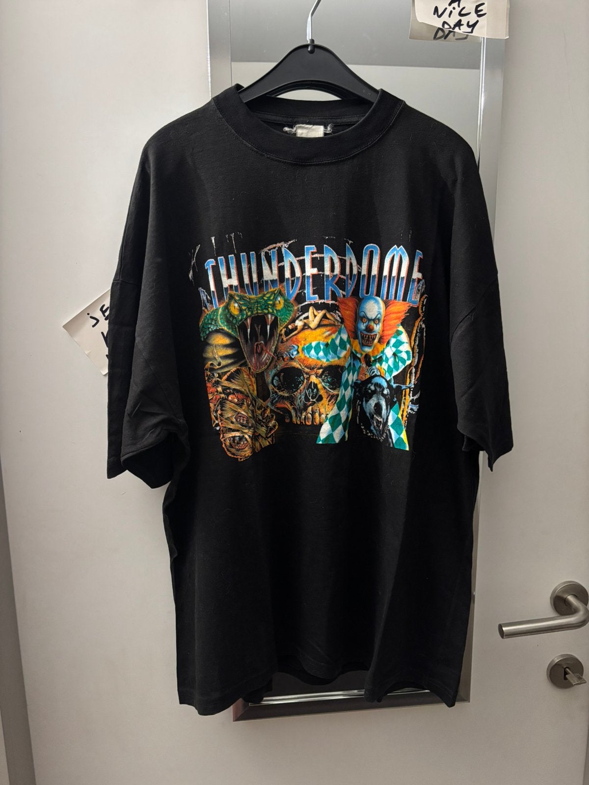 Thunderdome best of 95 tshirt, Kleding | Heren, Ophalen, Gedragen, Maat 56/58 (XL), Meerkleurig