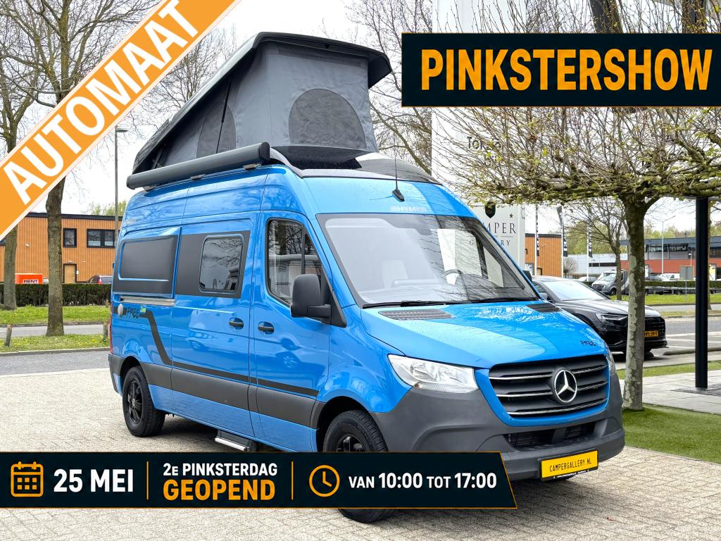 Hymer Free 600 S MERCEDES AUTOMAAT DWARSBED + HEFDAK 5.99M, Automaat, Bedrijf, Diesel, Hymer