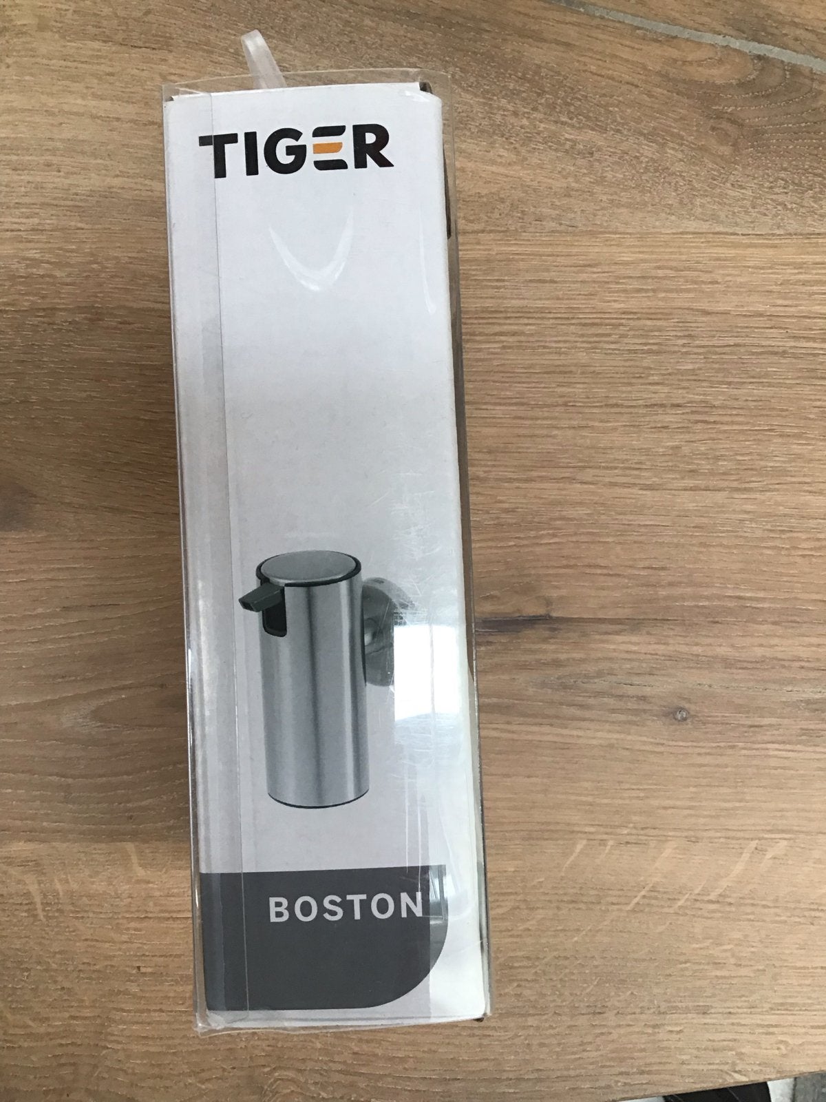 Tiger Toiletrolhouder en zeeppomp RVS, Huis en Inrichting, Badkamer | Badtextiel en Accessoires, Ophalen, Nieuw, Grijs, Overige typen