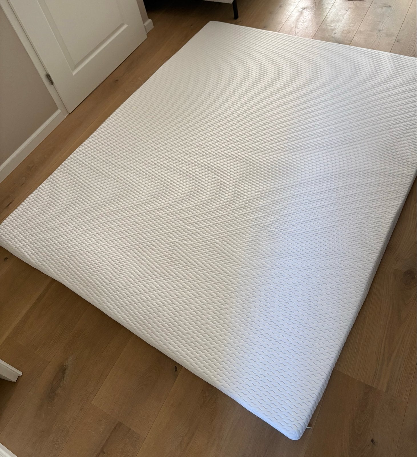 Wellpur Frya topper van Jysk - 160x200 cm, 4,5 cm dik, Ophalen, Tweepersoons, Zo goed als nieuw, Matras