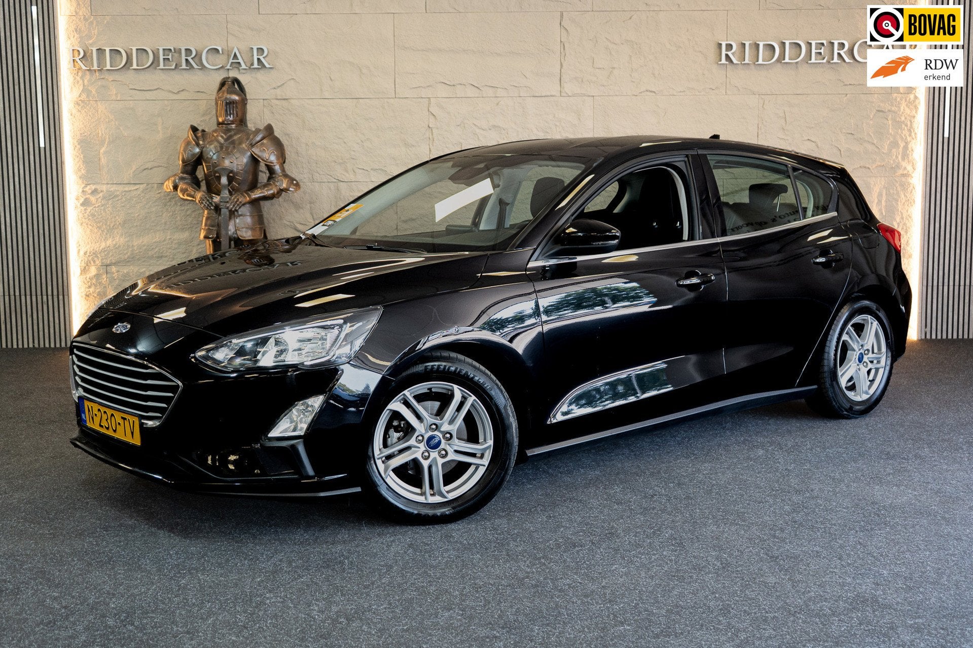 Ford Focus 1.0 EcoBoost Hybrid Titanium X Business|GARANTIE|, Auto's, Ford, 125 pk, Gebruikt, Euro 6, Zwart