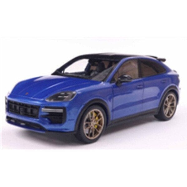 Porsche Cayenne Coupe GT Turbo 2024 Blauw Schaal 1/18 Solido, Solido, Auto, Solido, Nieuw