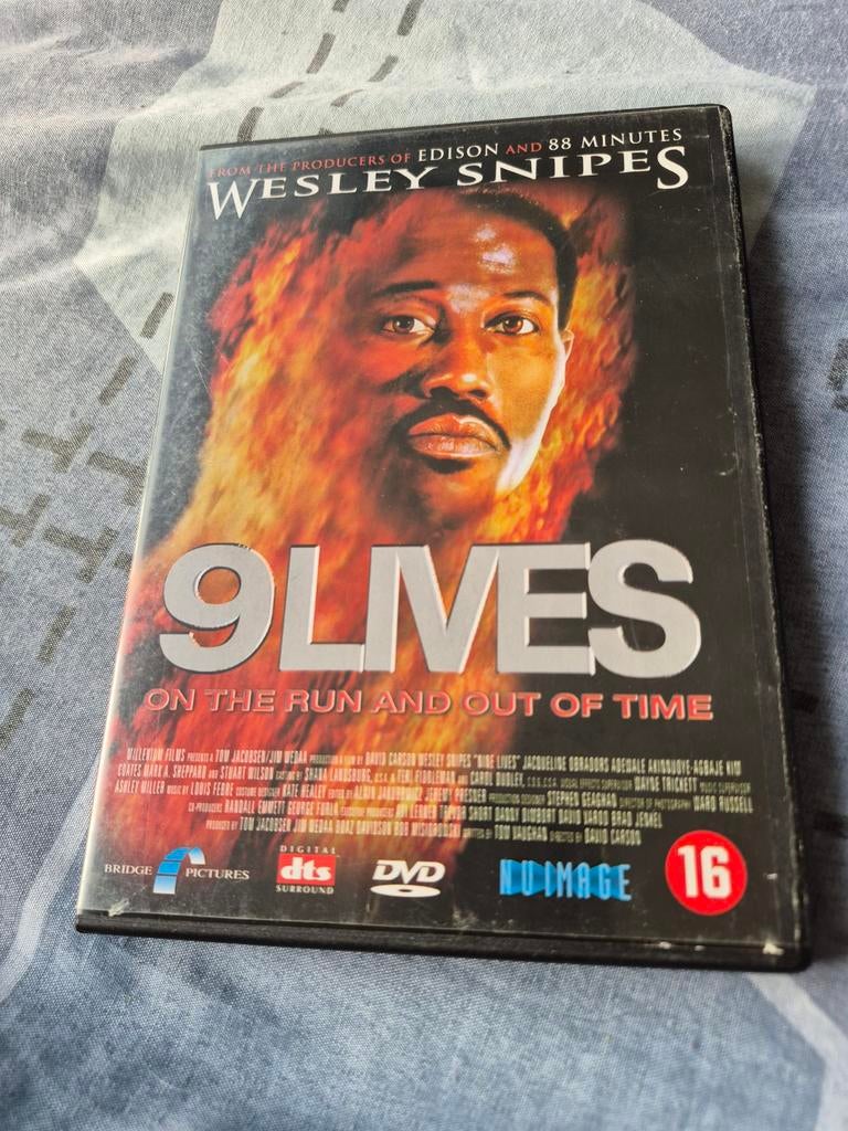 9 Lives DVD met Wesley Snipes, Ophalen of Verzenden
