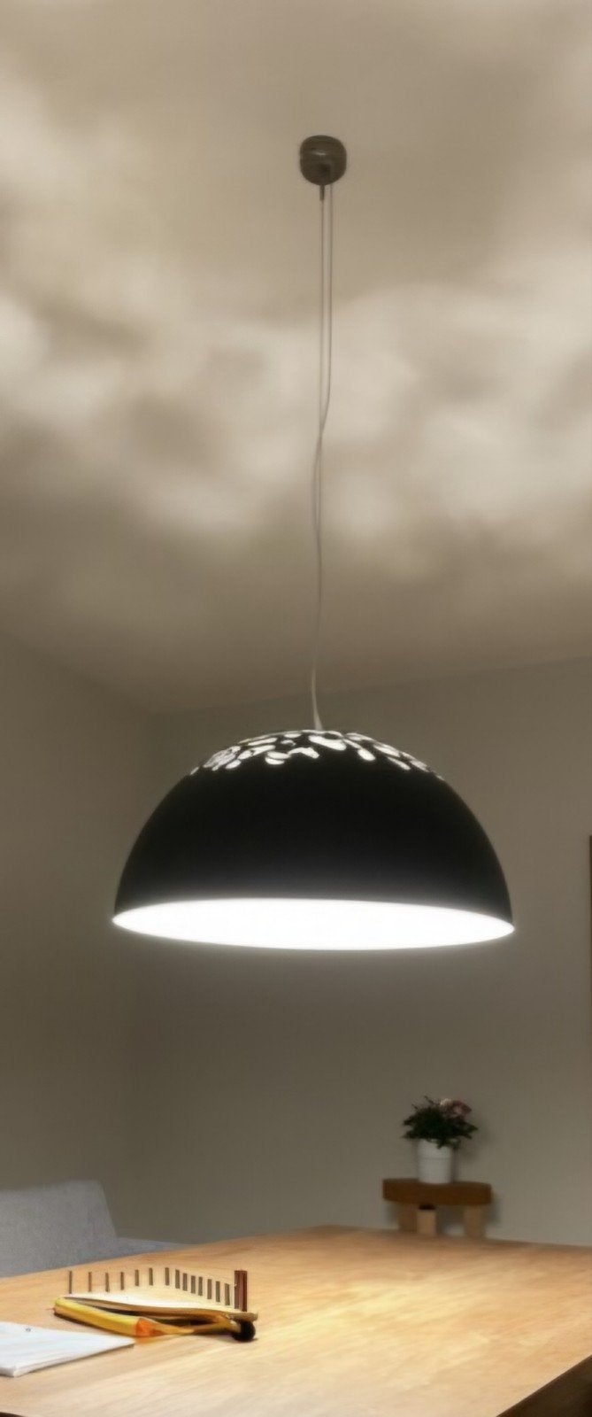2x Disegnoluce Magica S 72 cm design hanglamp, Ophalen, E27 (groot), Zo goed als nieuw, 2x Disegnoluce Magica S 72 cm design hanglamp