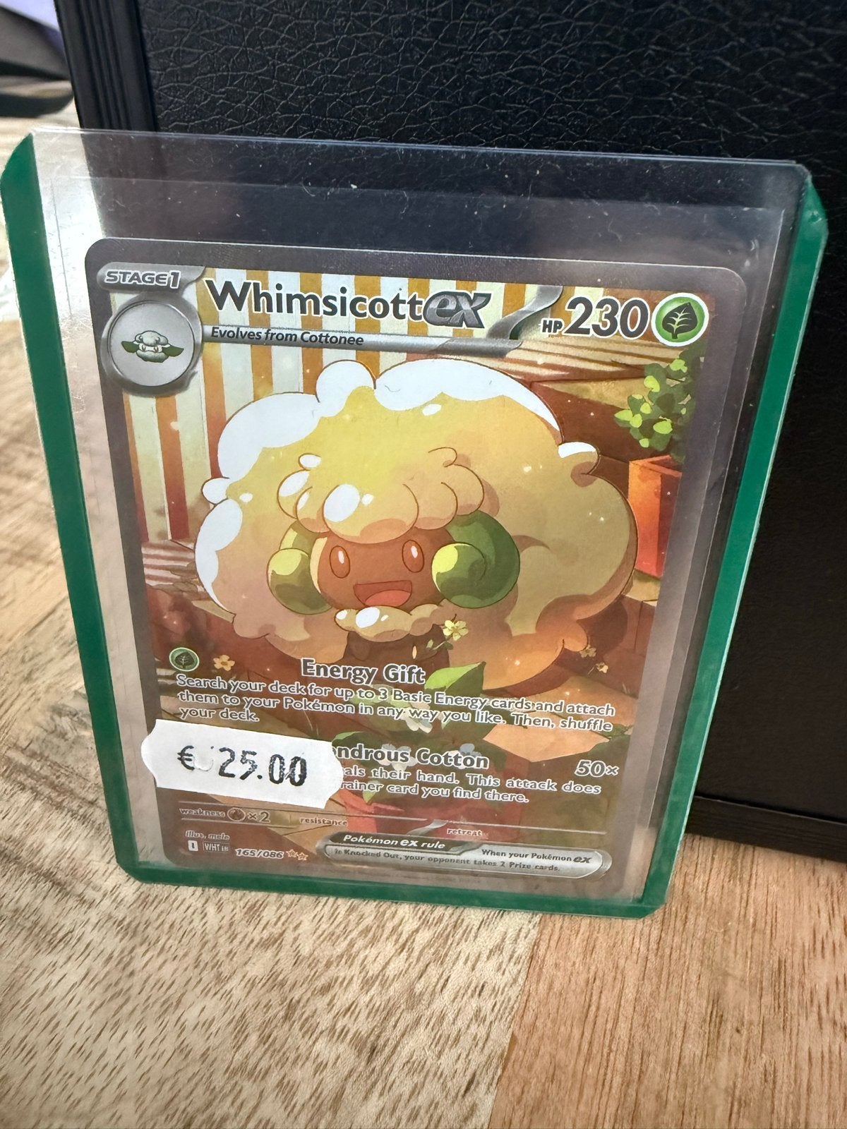 Whimsicott ex Pokémon kaart - HP 230 - Stage 1, Ophalen of Verzenden, Zo goed als nieuw, Losse kaart