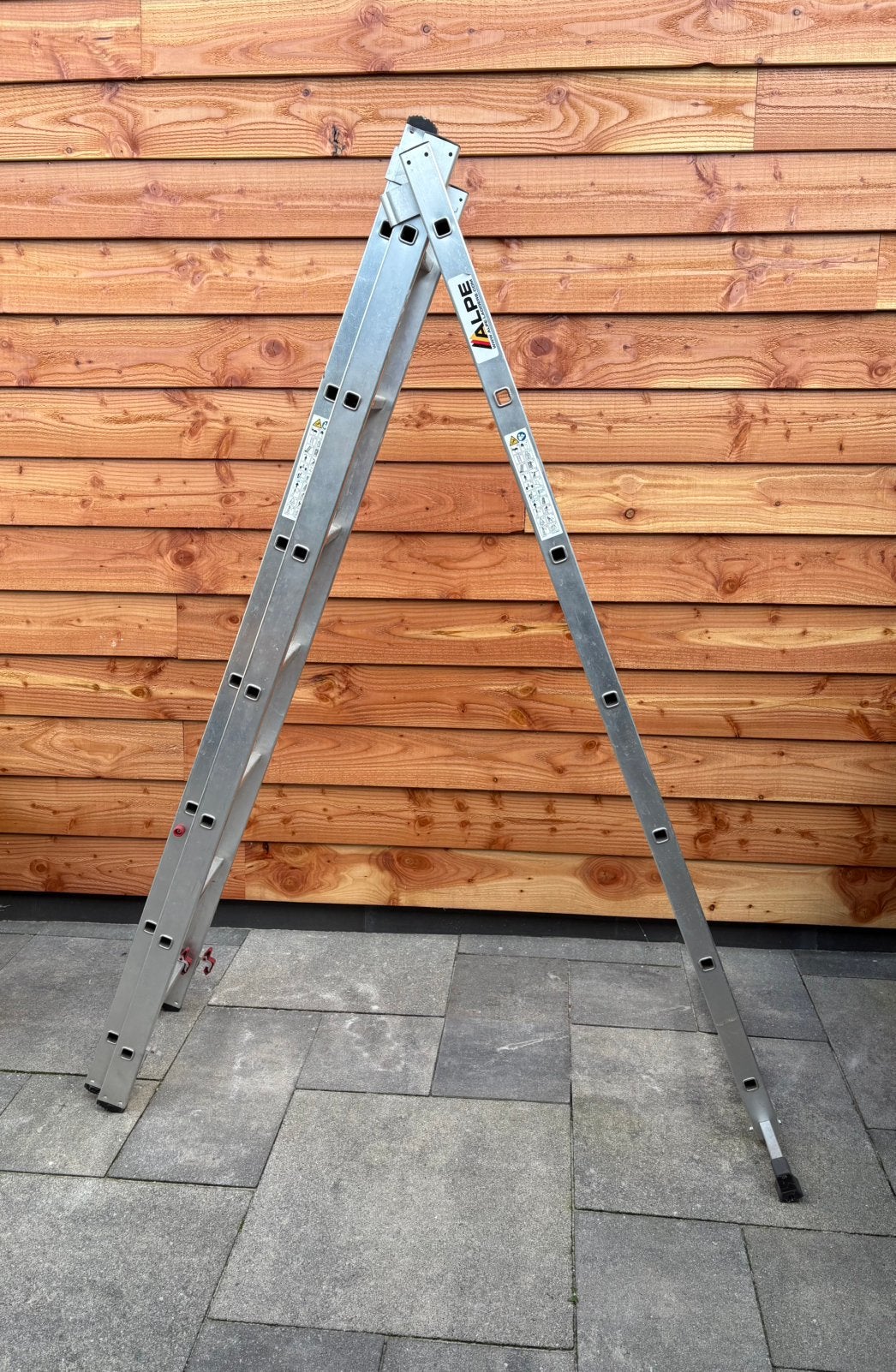 Aluminium Ladder (Alpe-Ladders), Ophalen, Gebruikt, Ladder, Opvouwbaar of Inschuifbaar