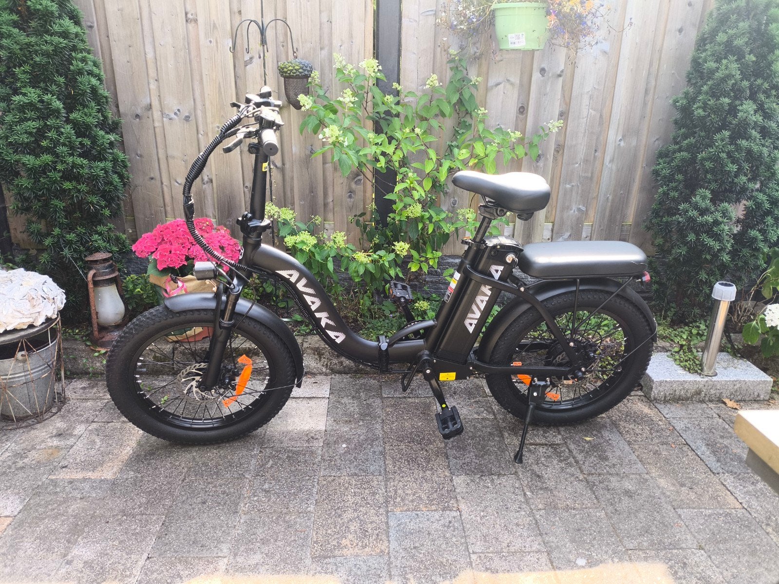 ZGAN Elektrische Vouwfiets 500W motor & Gashendel, Fietsen en Brommers, Minder dan 47 cm, Ophalen, Zo goed als nieuw, Overige merken