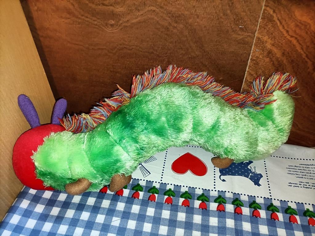 Grote Rupsje Nooitgenoeg knuffel, Kinderen en Baby's, Speelgoed | Knuffels en Pluche, Ophalen of Verzenden, Zo goed als nieuw