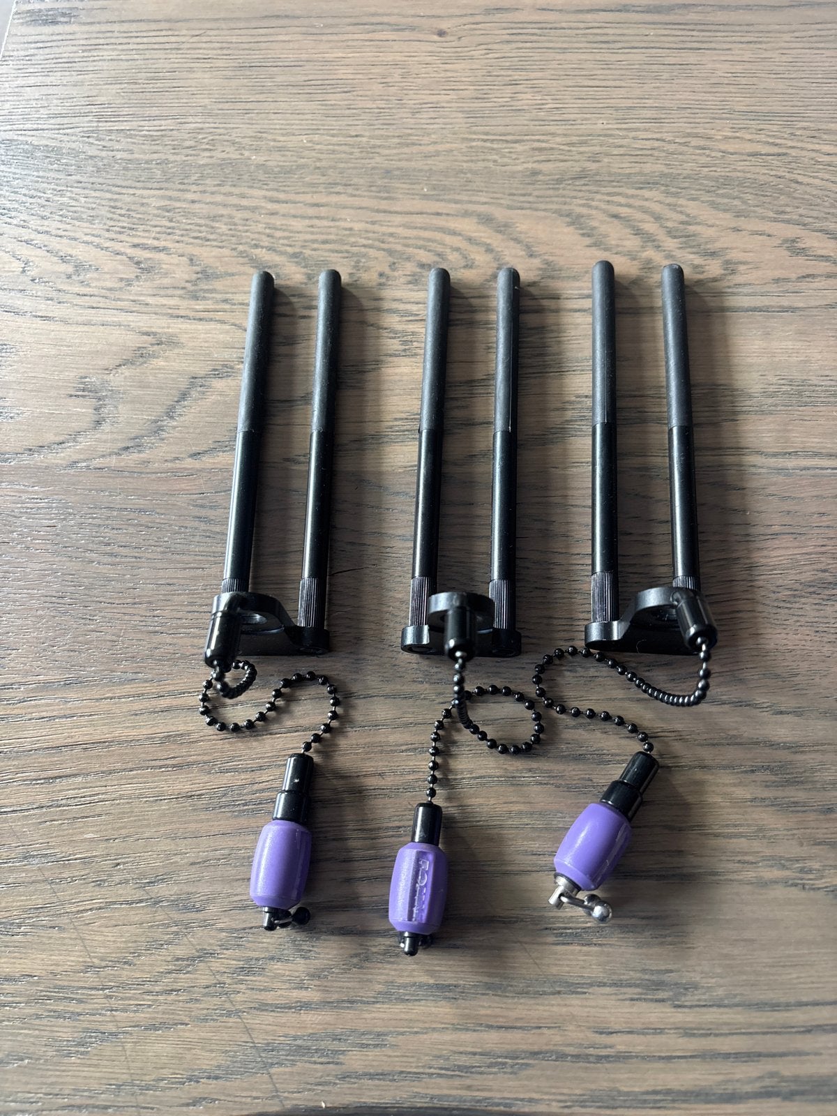 3x Fox Black Label Snag Ears + Bobbins, Ophalen, Gebruikt, Complete hengel