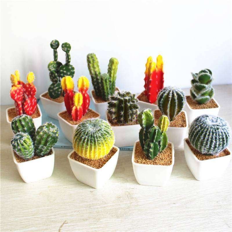 Kunst Cactus / Nep Plant Namaak Decor Woestijn Tropisch, Huis en Inrichting, Woonaccessoires | Kunstplanten en Kunstbloemen, Verzenden