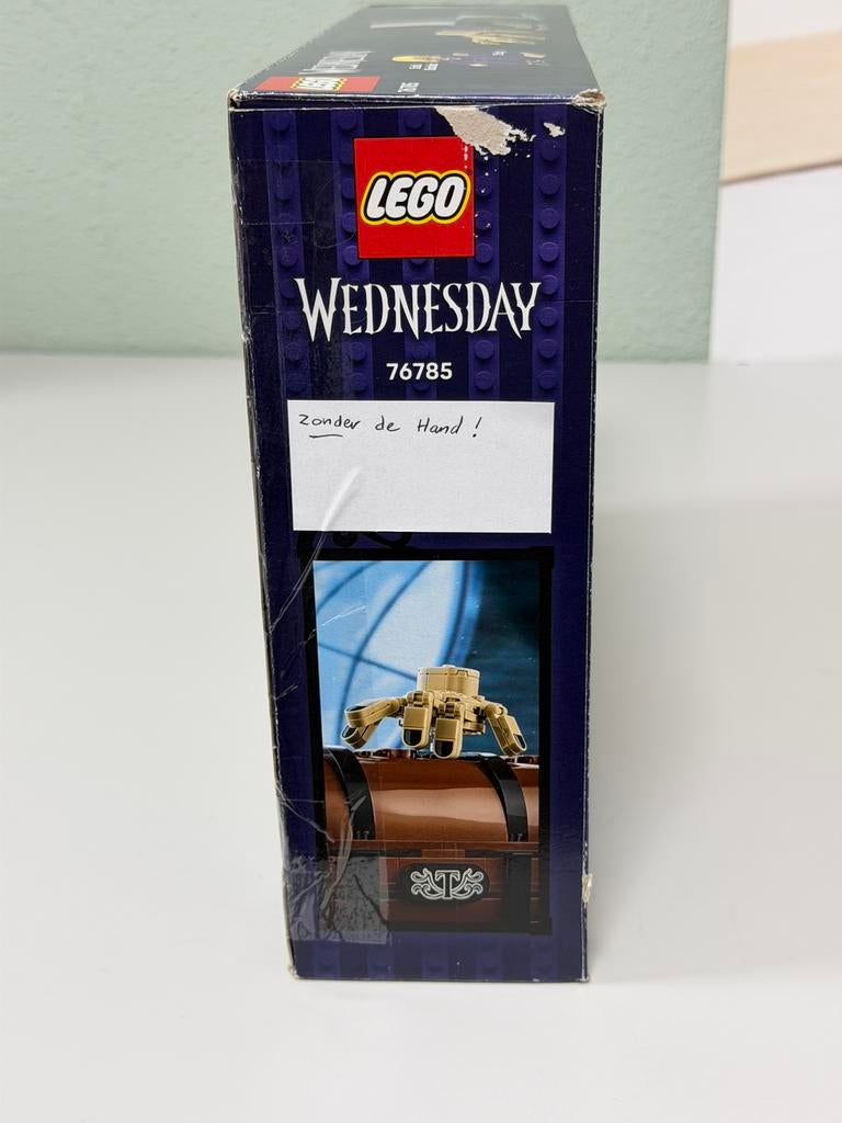 LEGO Wednesday 76785 Thing’s Apartment LETOP Incompleet Set, Lego, Ophalen of Verzenden, Zo goed als nieuw, H