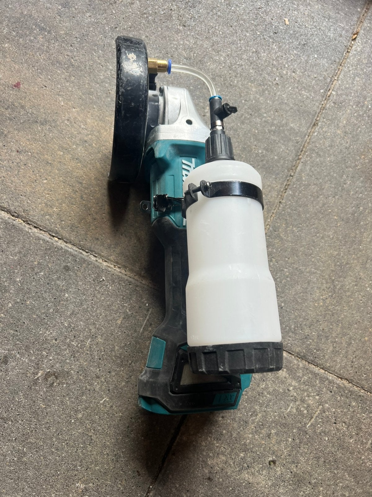 Makita 18v 125mm  haakse Natslijper stofvrij, Doe-het-zelf en Verbouw, Ophalen of Verzenden, Zo goed als nieuw, 700 tot 1000 watt