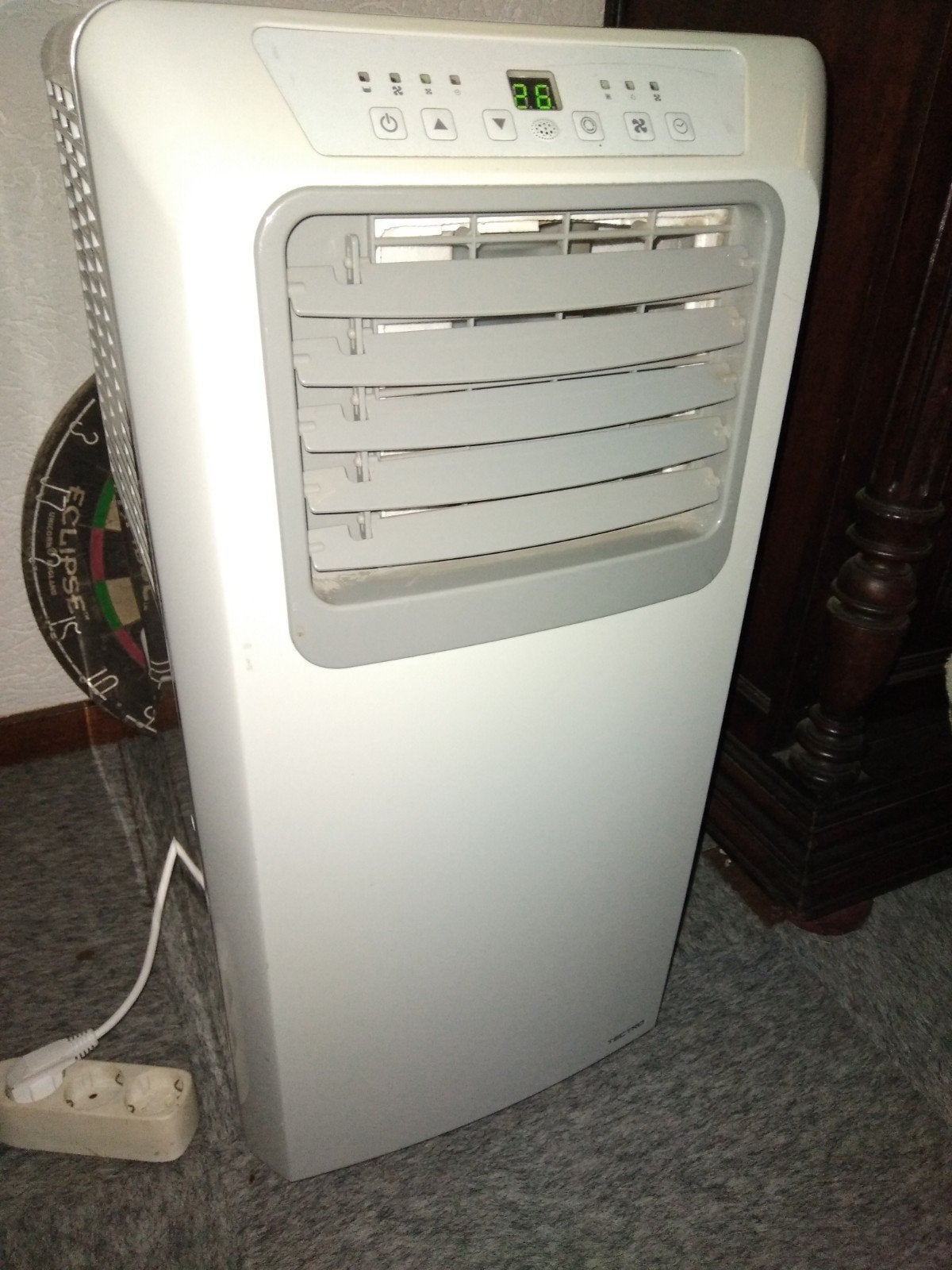TECTRO airco 2000wtt, Ophalen of Verzenden, Wandairco, 3 snelheden of meer