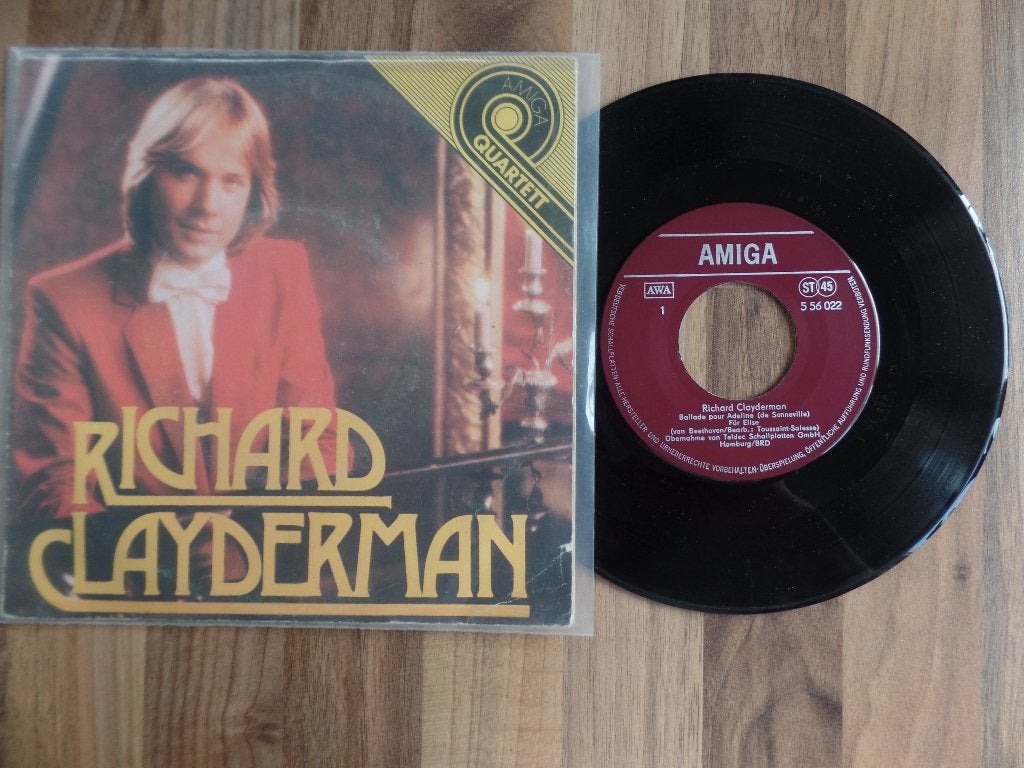 single  Richard Clayderman - Richard Clayderman, Cd's en Dvd's, Gebruikt, 7 inch, Ophalen of Verzenden, EP