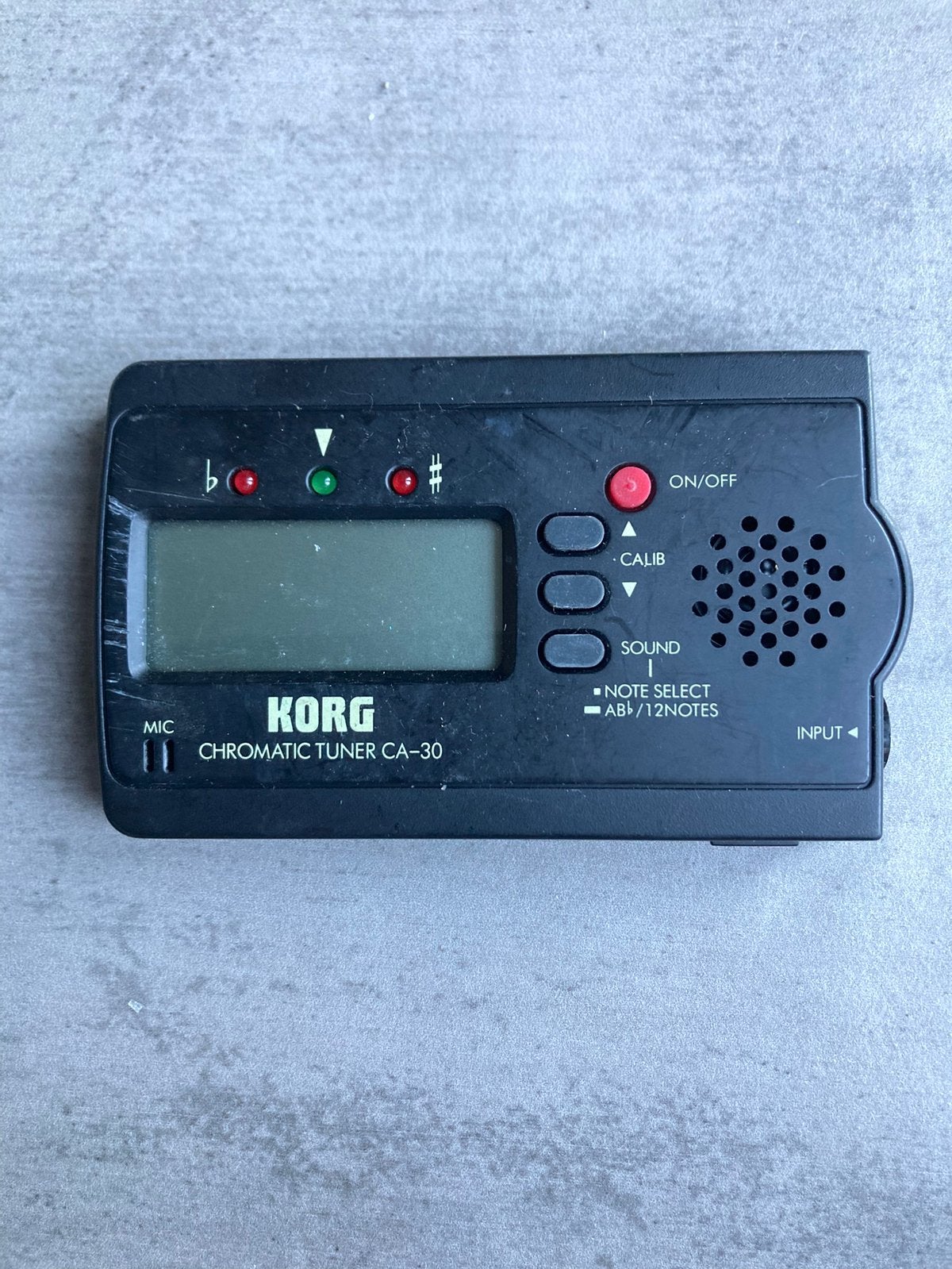Korg CA-30 Chromatic Tuner, Ophalen of Verzenden, Gebruikt