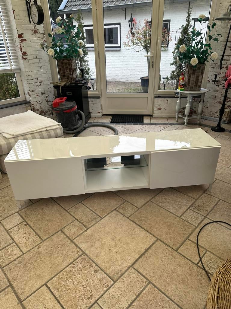 Besta tv meubel, Ophalen, Gebruikt, 150 tot 200 cm, Minder dan 100 cm