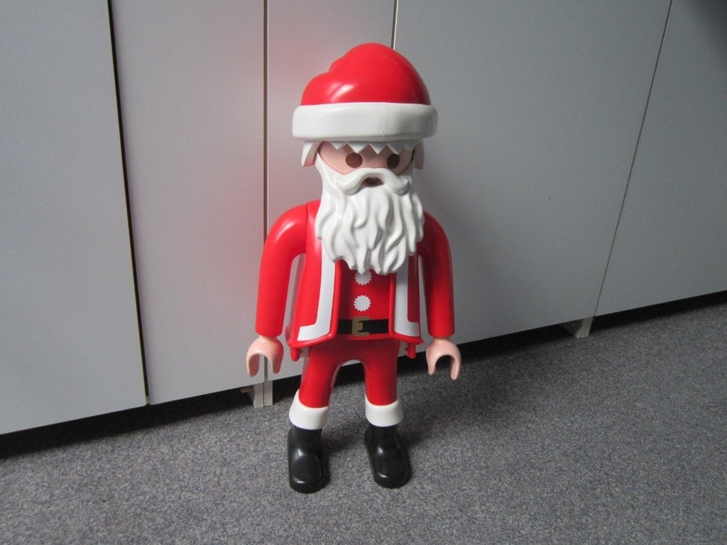 PLAYMOBIL POP BEELD KERSTMAN, Ophalen, Zo goed als nieuw, Overige typen