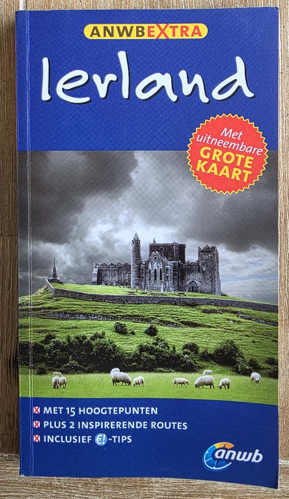 ANWB Extra Reisgids Ierland incl. Dublin, ANWB, Europa, Ophalen of Verzenden, Zo goed als nieuw