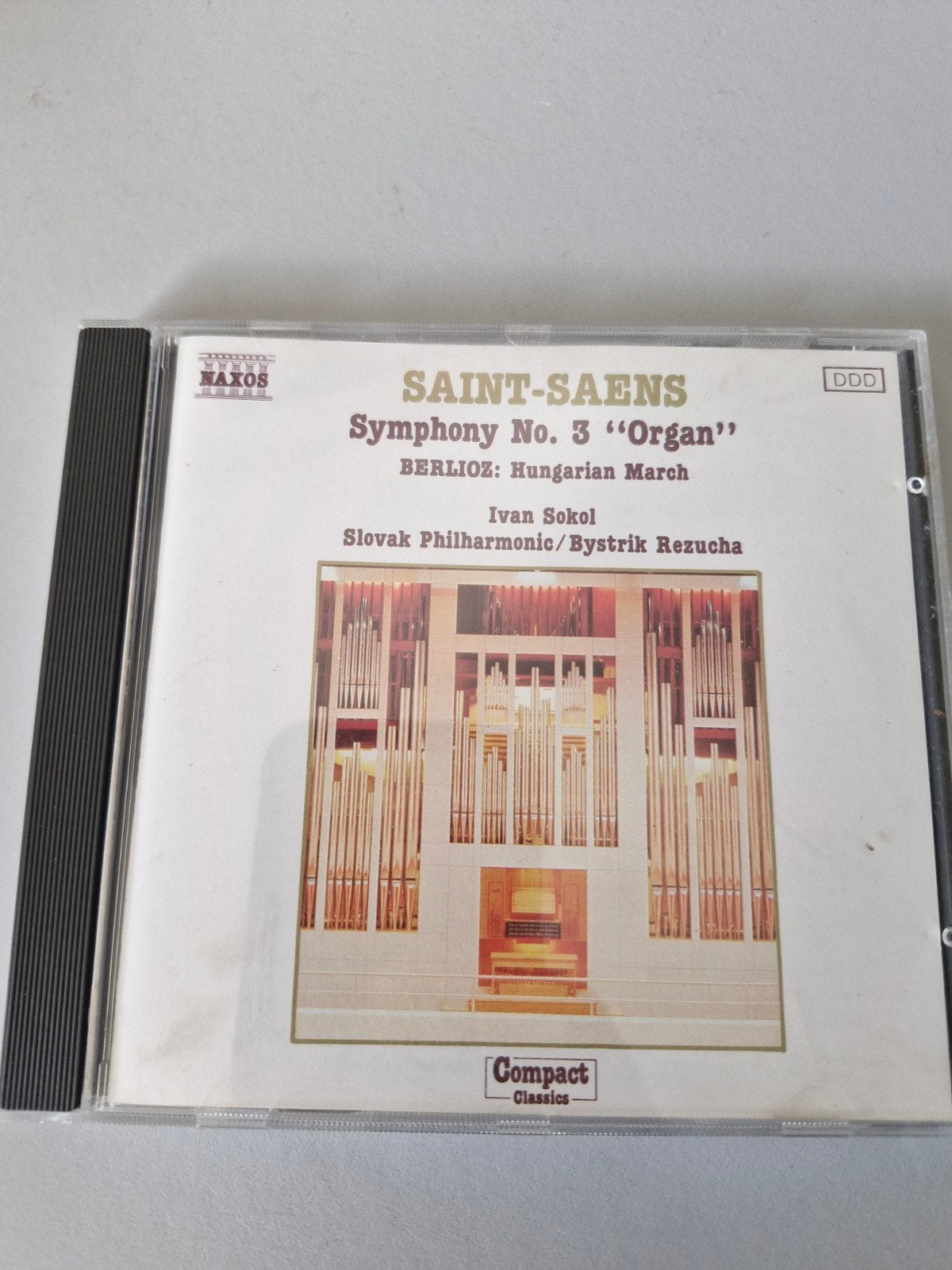 CD: Saint-Saëns Symfonie No. 3 'Orgel' - Ivan Sokol, Gebruikt, Symfonie, Saint-Saëns, Ophalen of Verzenden