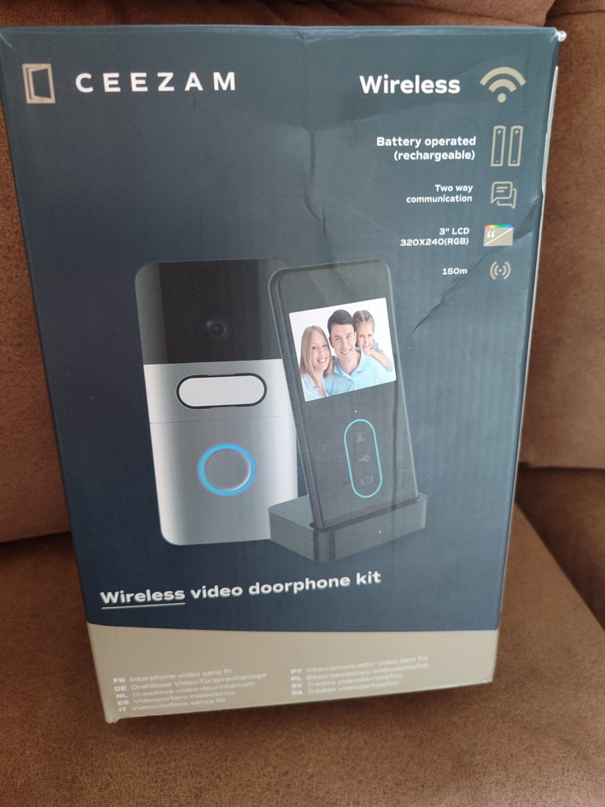 CEEZAM Draadloze Video Deur Intercom - Nieuw in doos, Ophalen, Nieuw, Buitencamera