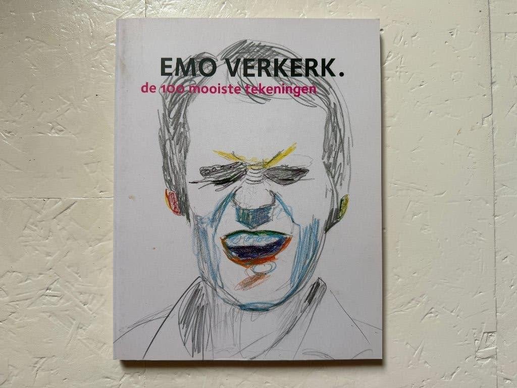 Boek – Emo Verkerk / De 100 mooiste tekeningen, Ophalen of Verzenden, Zo goed als nieuw, Schilder- en Tekenkunst