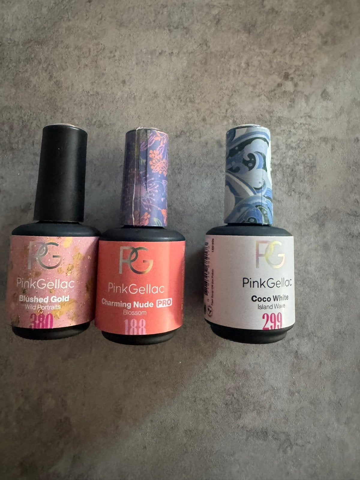 3x Pink Gellac kleuren – zo goed als nieuw – 1x gebruikt, Ophalen of Verzenden, Zo goed als nieuw, Overige kleuren, Handen en Nagels