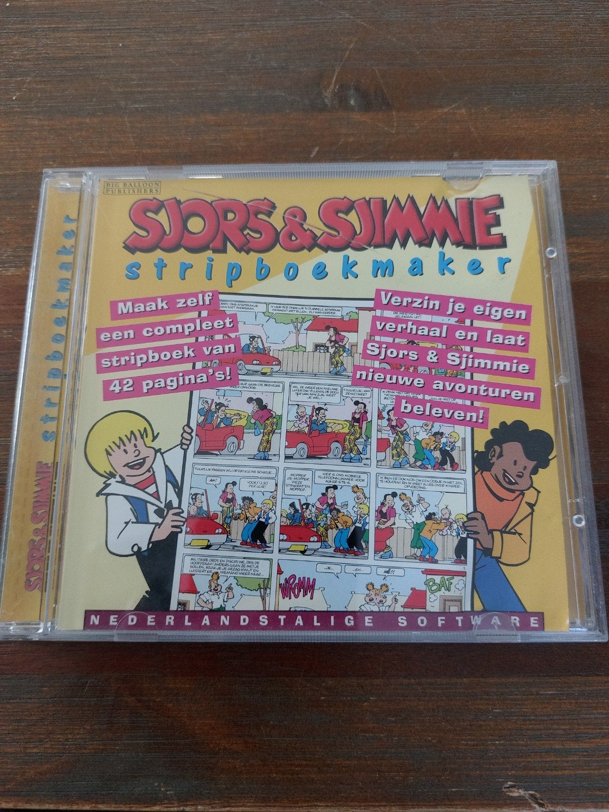 Sjors & Sjimmie Stripboekmaker CD-ROM, Ophalen of Verzenden, Gebruikt, Windows