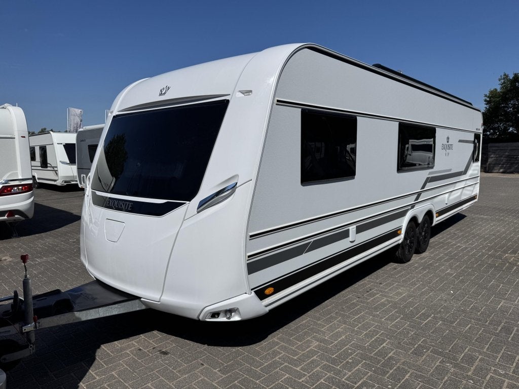 LMC Exquisite 685 VIP 2024, Caravans en Kamperen, Caravans, Bedrijf, Treinzit, 6 tot 7 meter, Overige typen