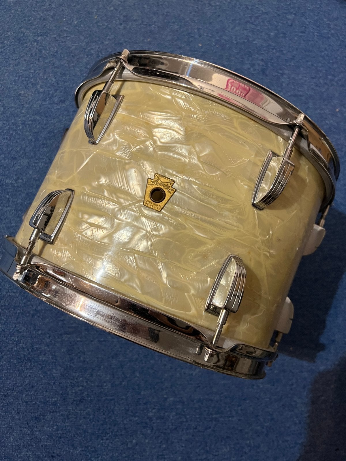 SEARCHING - 22“ Ludwig White Marine Pearl Bassdrum, Ophalen of Verzenden, Zo goed als nieuw, Ludwig