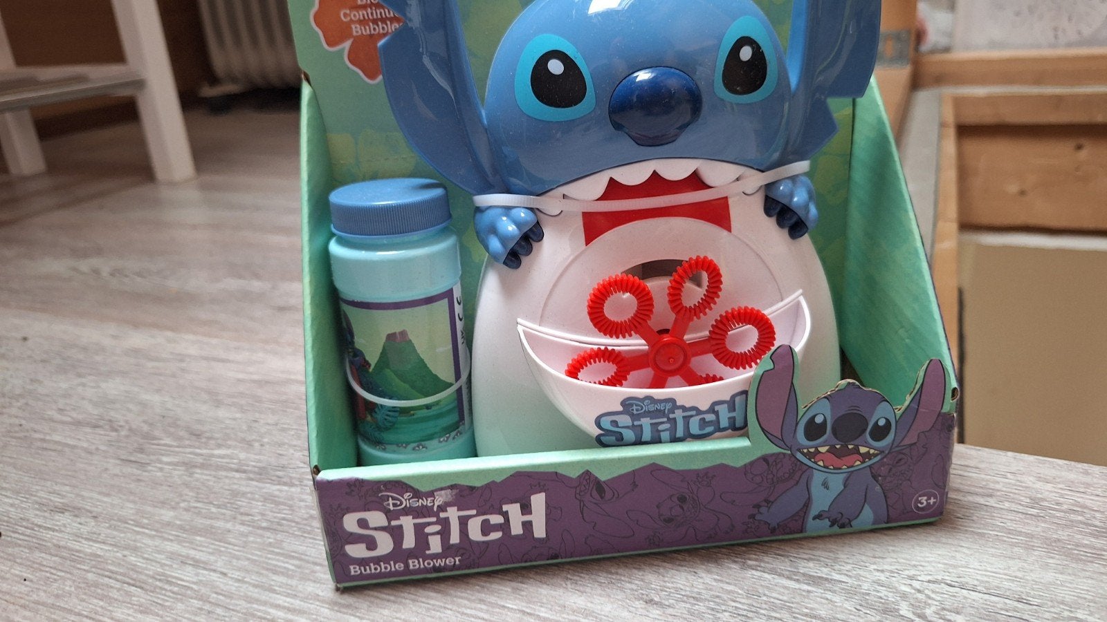 Disney Stitch Bellenblaasmachine - Nieuw in doos, Ophalen of Verzenden, Nieuw